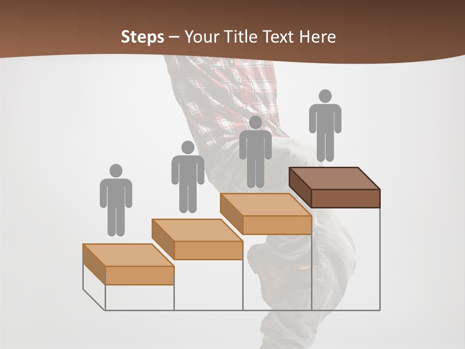 Elegance Performer Posing PowerPoint Template