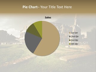 Exterior Stadium Forum PowerPoint Template