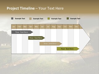 Exterior Stadium Forum PowerPoint Template