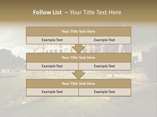 Exterior Stadium Forum PowerPoint Template