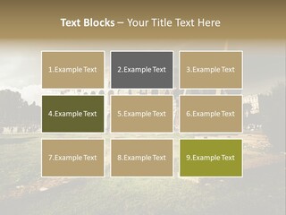Exterior Stadium Forum PowerPoint Template