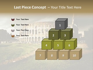 Exterior Stadium Forum PowerPoint Template