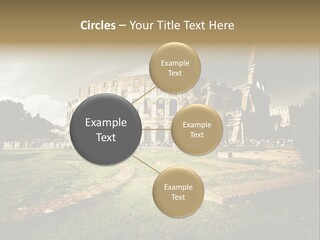 Exterior Stadium Forum PowerPoint Template
