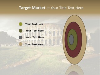 Exterior Stadium Forum PowerPoint Template
