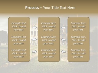 Exterior Stadium Forum PowerPoint Template