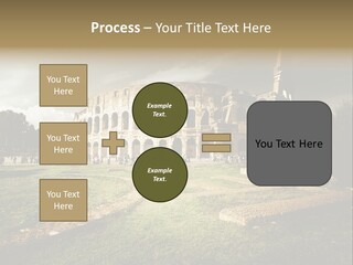 Exterior Stadium Forum PowerPoint Template