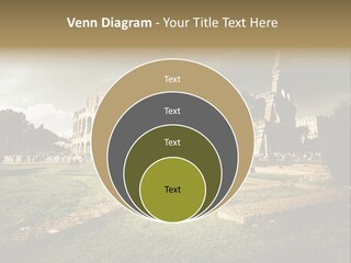 Exterior Stadium Forum PowerPoint Template