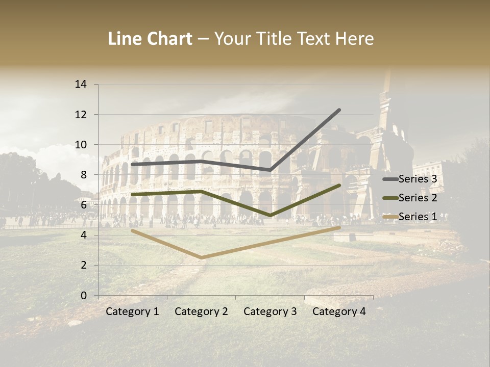 Exterior Stadium Forum PowerPoint Template