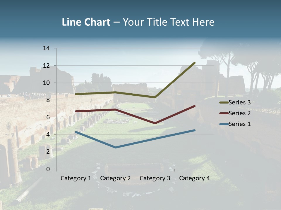 Landscape Stone Column PowerPoint Template