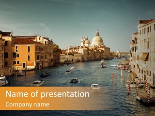Italian Building Historic PowerPoint Template