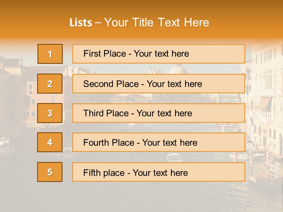 Italian Building Historic PowerPoint Template