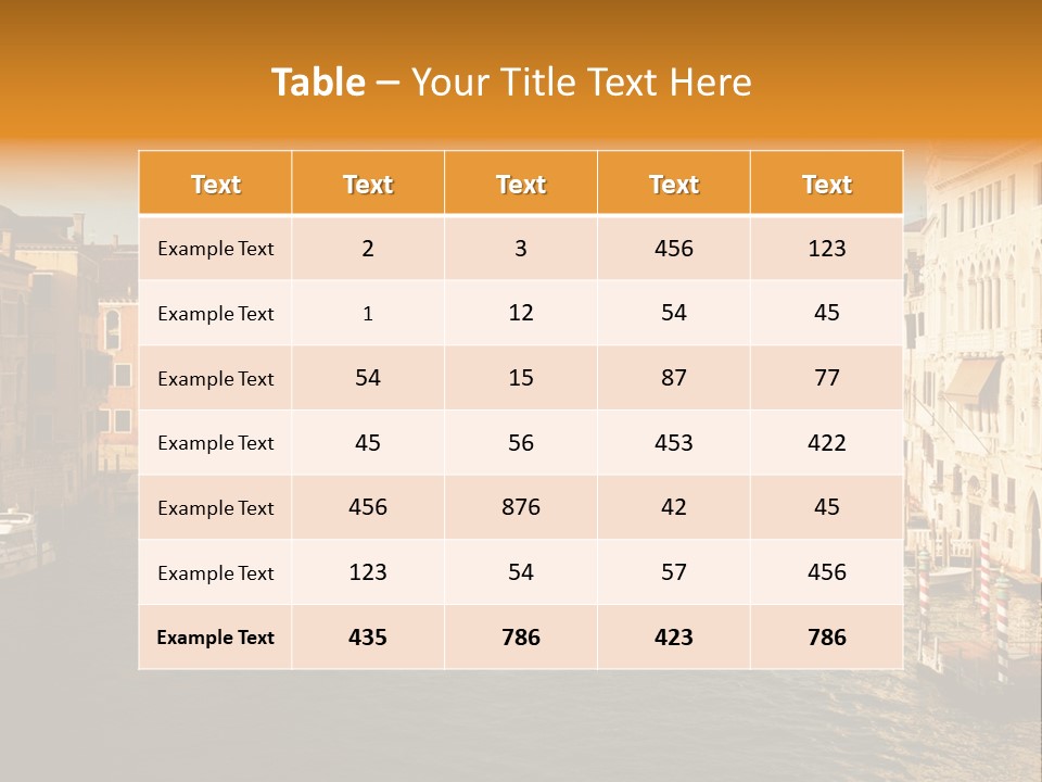 Italian Building Historic PowerPoint Template