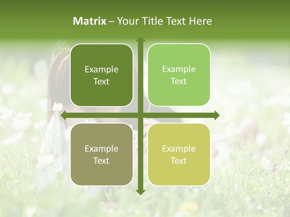 Nature Grass People PowerPoint Template