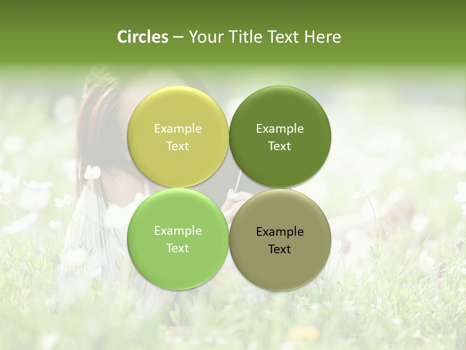 Nature Grass People PowerPoint Template