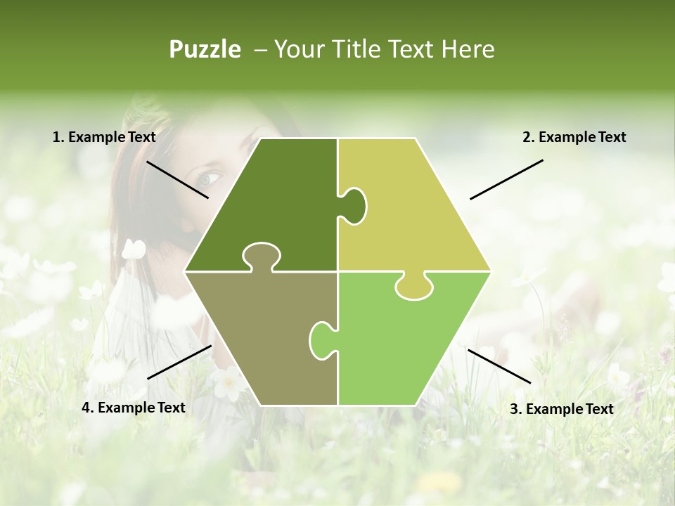 Nature Grass People PowerPoint Template