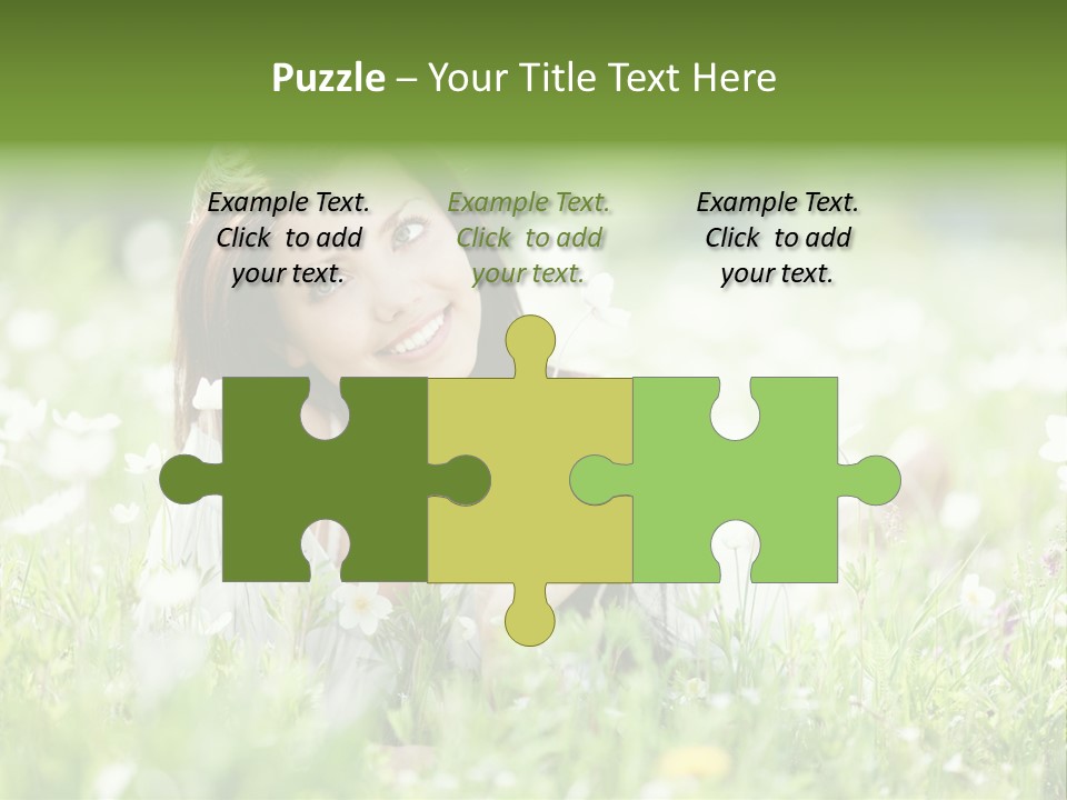 Nature Grass People PowerPoint Template