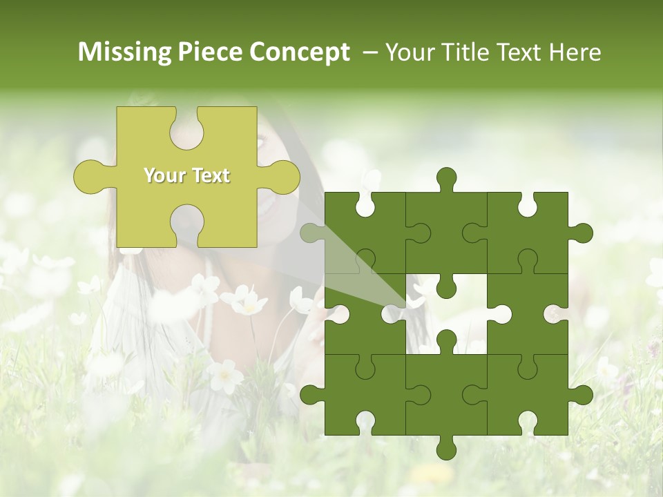 Nature Grass People PowerPoint Template