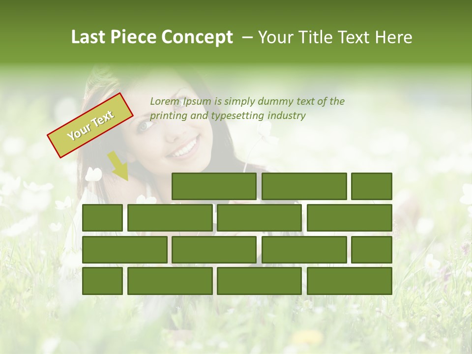 Nature Grass People PowerPoint Template