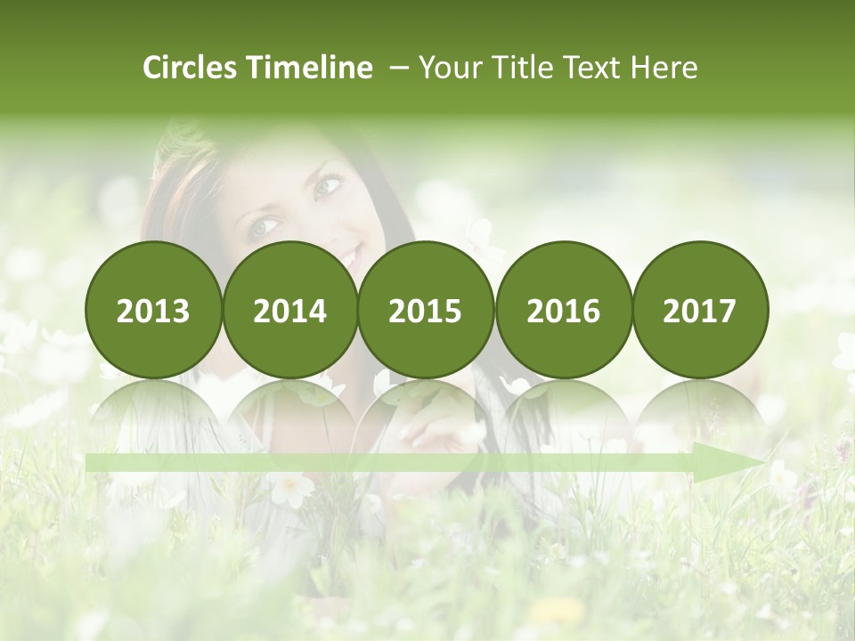 Nature Grass People PowerPoint Template