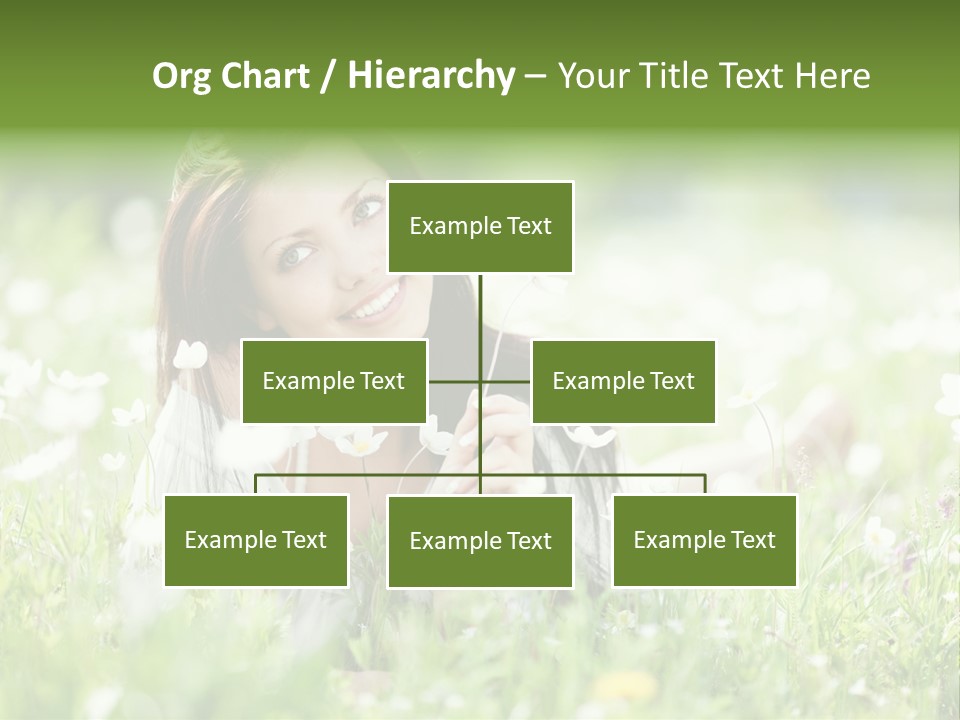 Nature Grass People PowerPoint Template