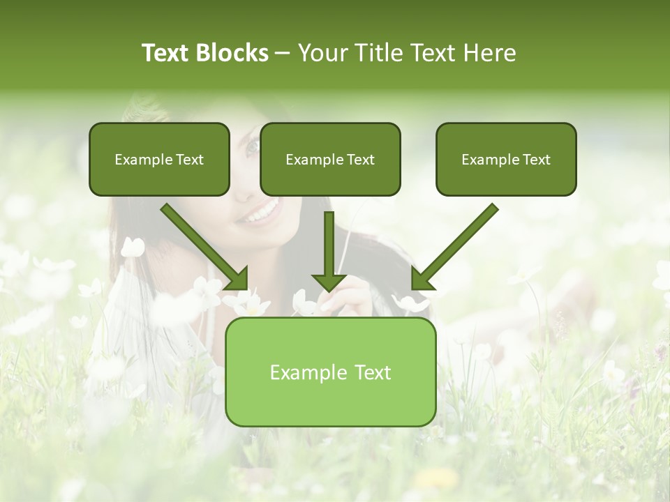 Nature Grass People PowerPoint Template