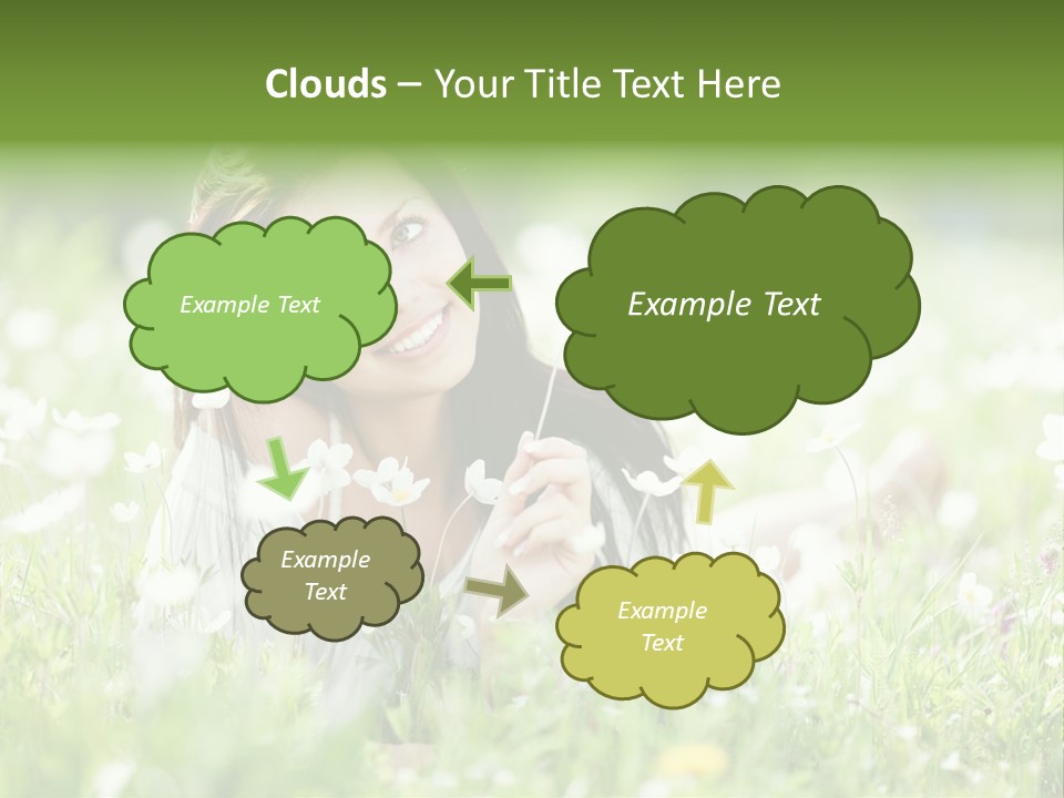 Nature Grass People PowerPoint Template