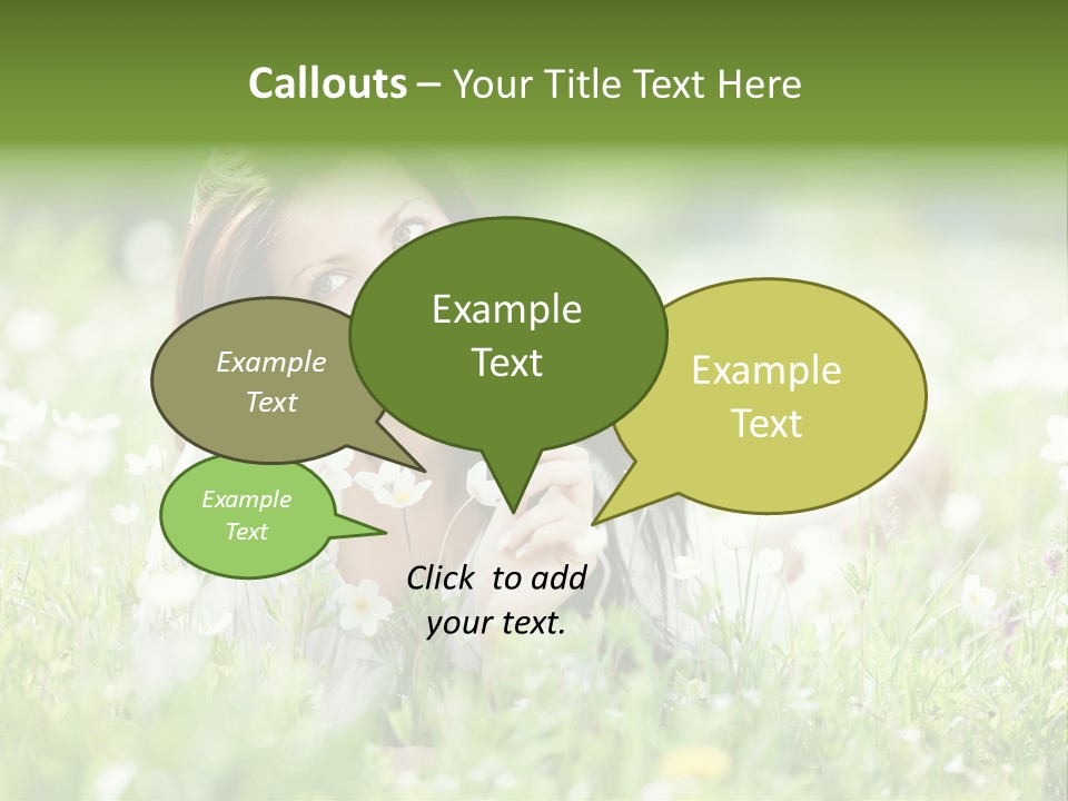 Nature Grass People PowerPoint Template