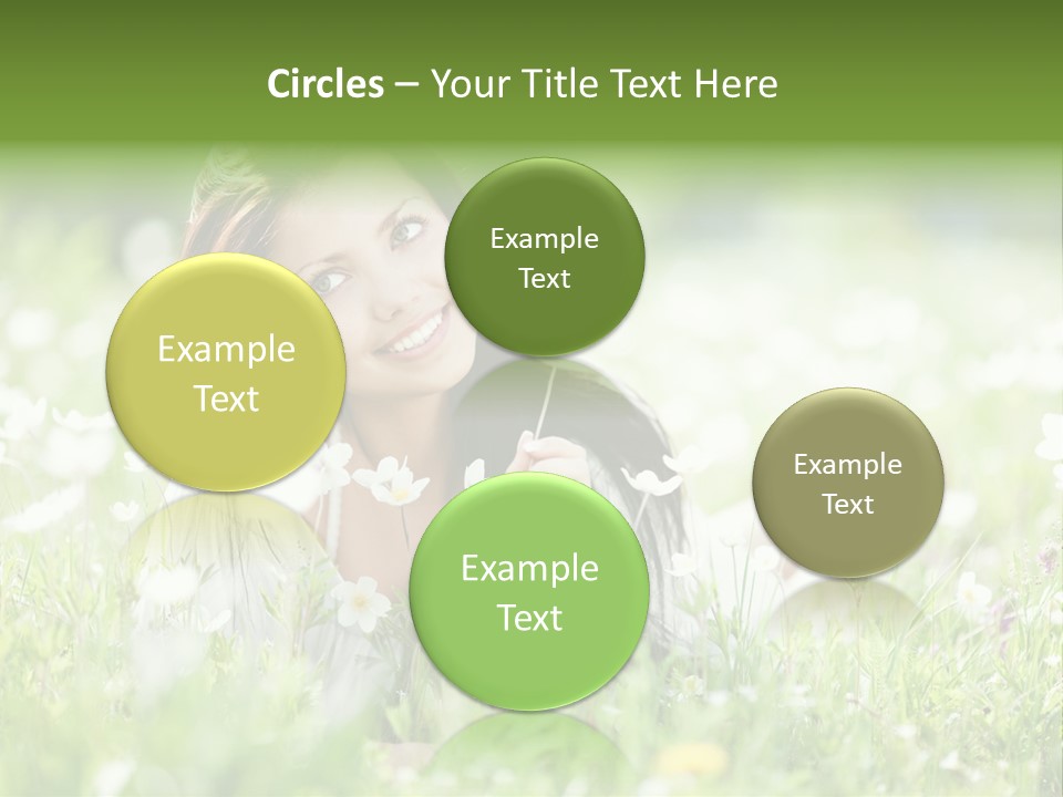 Nature Grass People PowerPoint Template