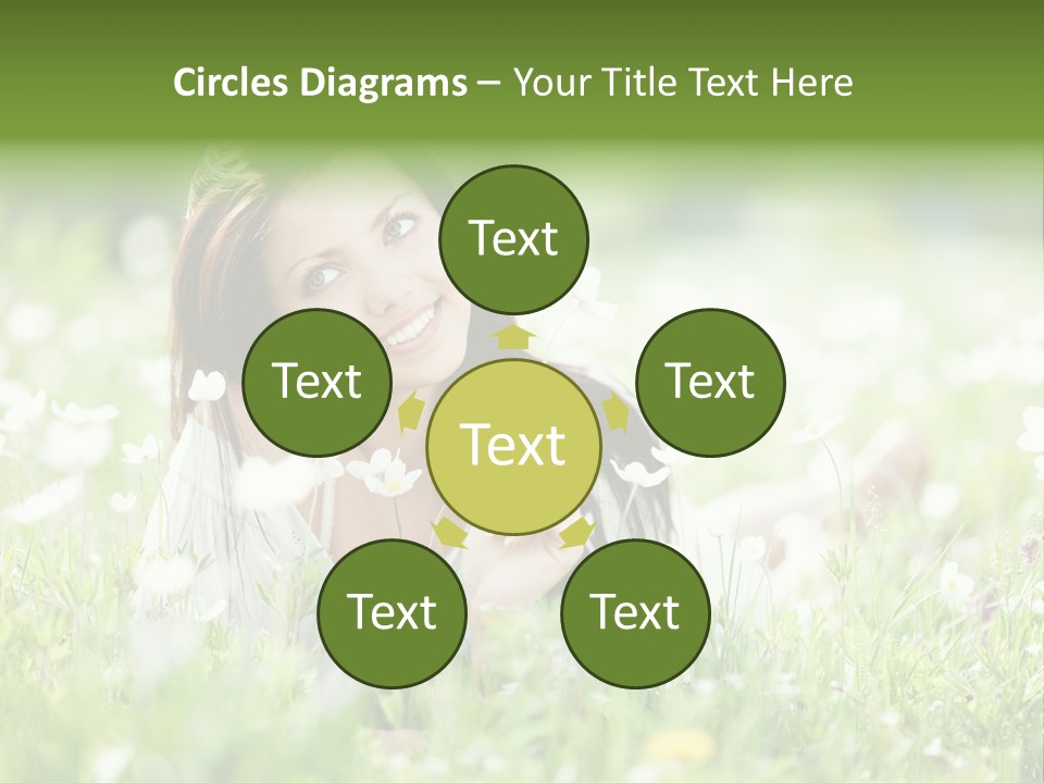 Nature Grass People PowerPoint Template