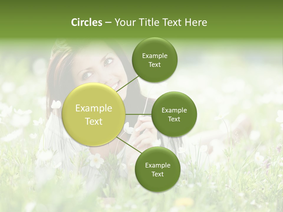 Nature Grass People PowerPoint Template