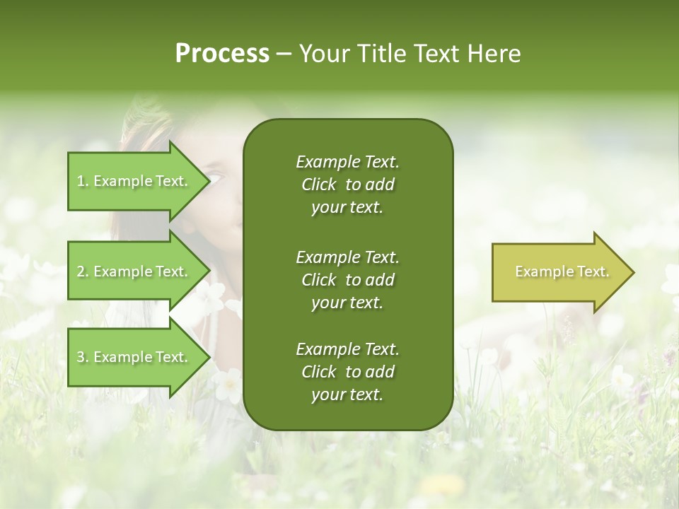 Nature Grass People PowerPoint Template