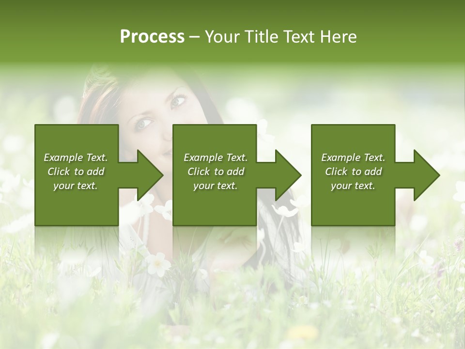 Nature Grass People PowerPoint Template