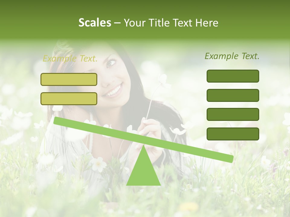 Nature Grass People PowerPoint Template