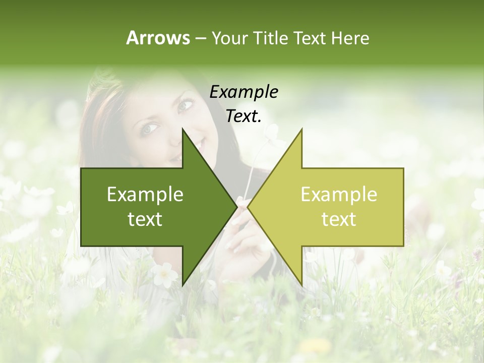 Nature Grass People PowerPoint Template