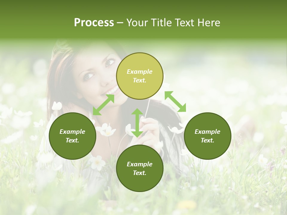 Nature Grass People PowerPoint Template