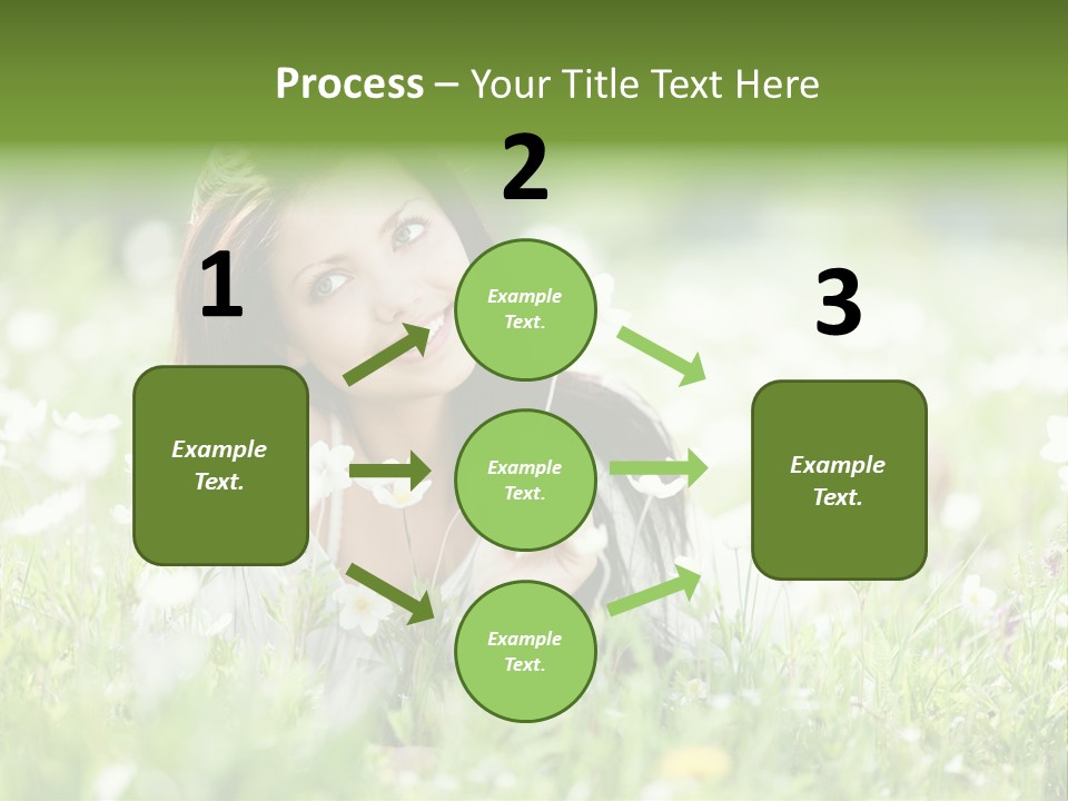 Nature Grass People PowerPoint Template