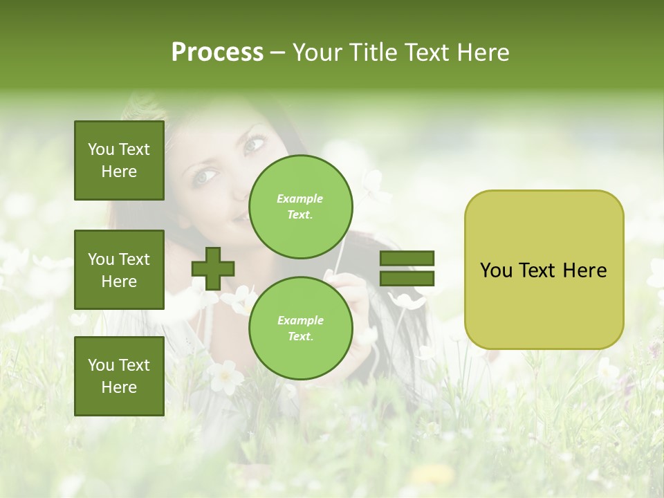 Nature Grass People PowerPoint Template