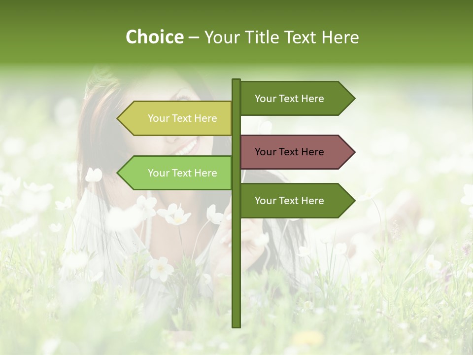Nature Grass People PowerPoint Template