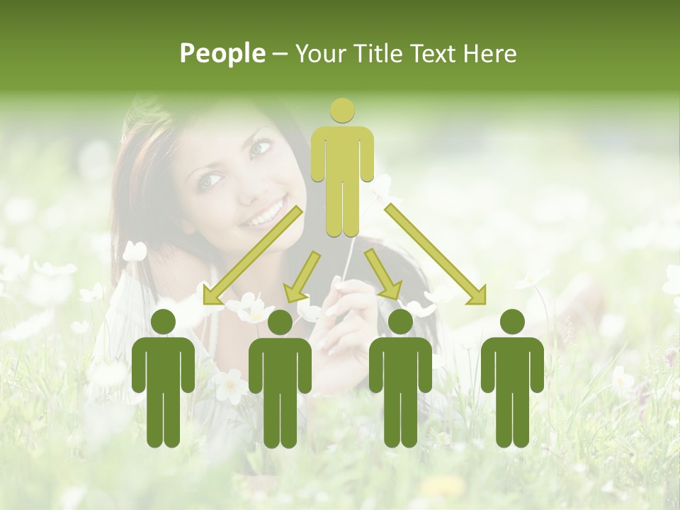 Nature Grass People PowerPoint Template
