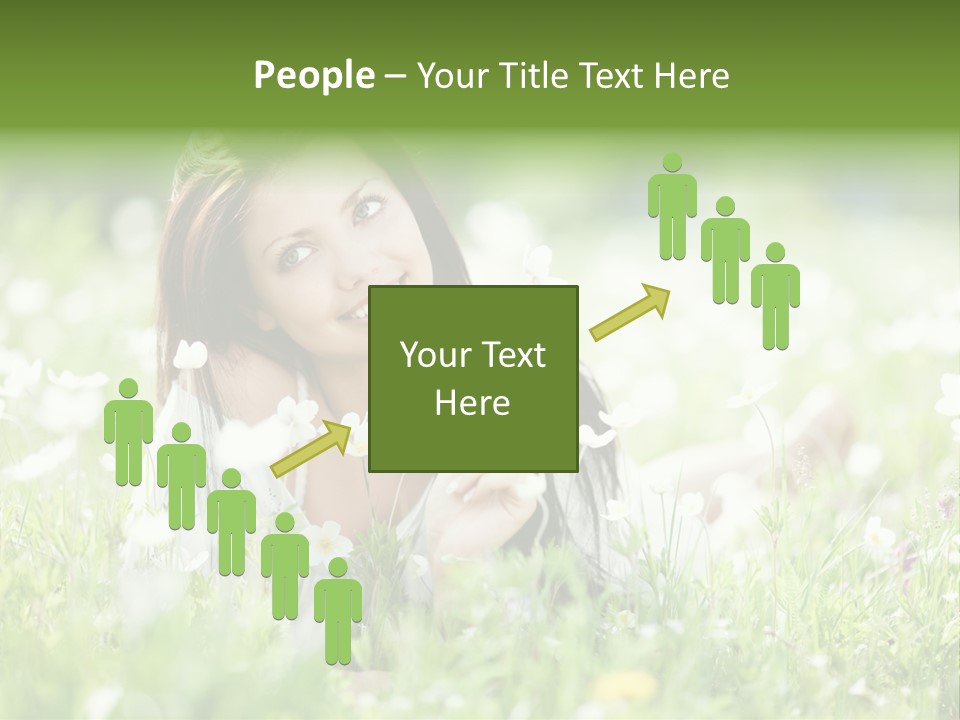 Nature Grass People PowerPoint Template