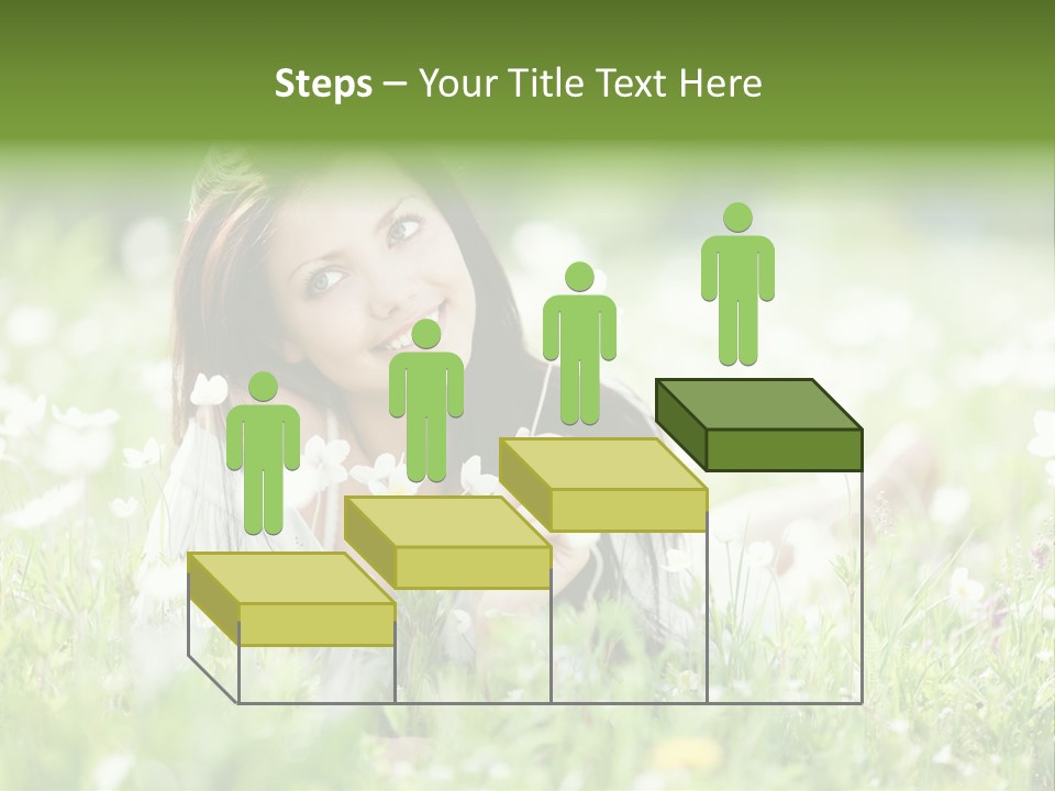 Nature Grass People PowerPoint Template