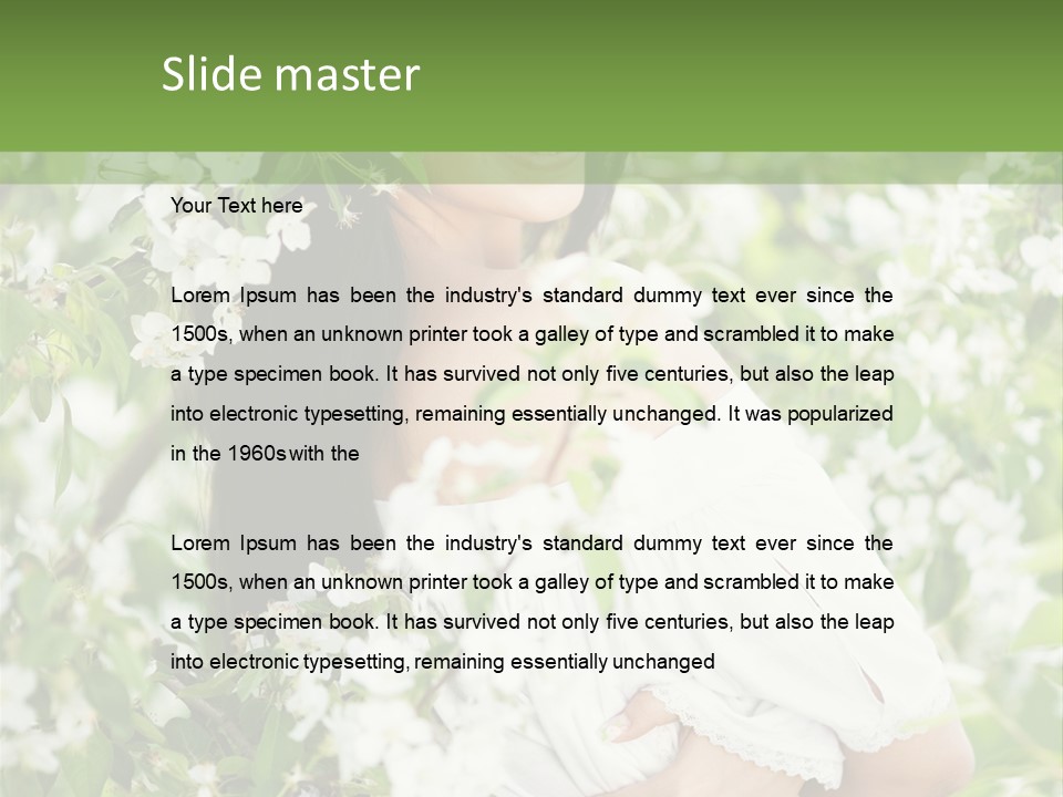 Outsides Summertime European PowerPoint Template