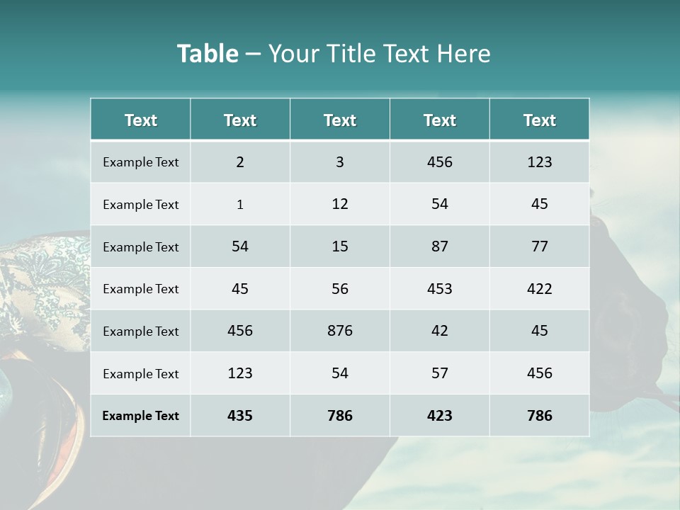 Nature Young Animal PowerPoint Template