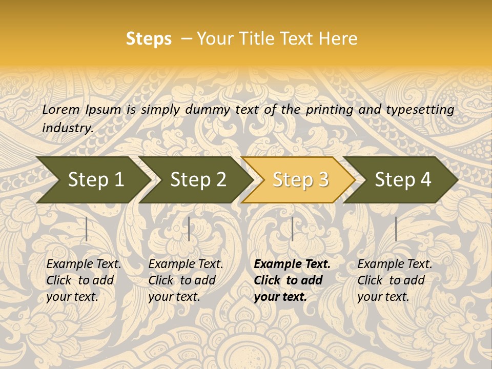 Aged Asia Old PowerPoint Template