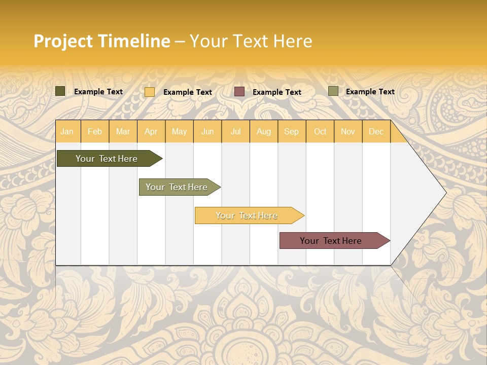 Aged Asia Old PowerPoint Template