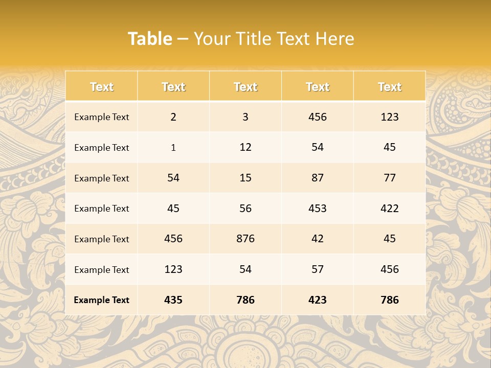 Aged Asia Old PowerPoint Template