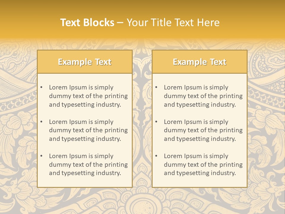 Aged Asia Old PowerPoint Template