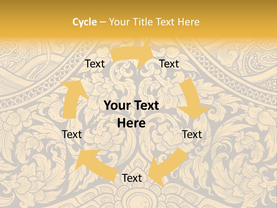 Aged Asia Old PowerPoint Template