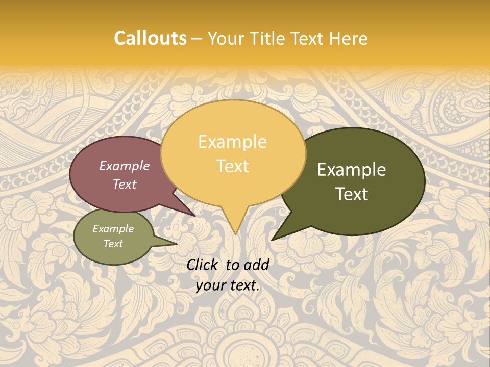 Aged Asia Old PowerPoint Template