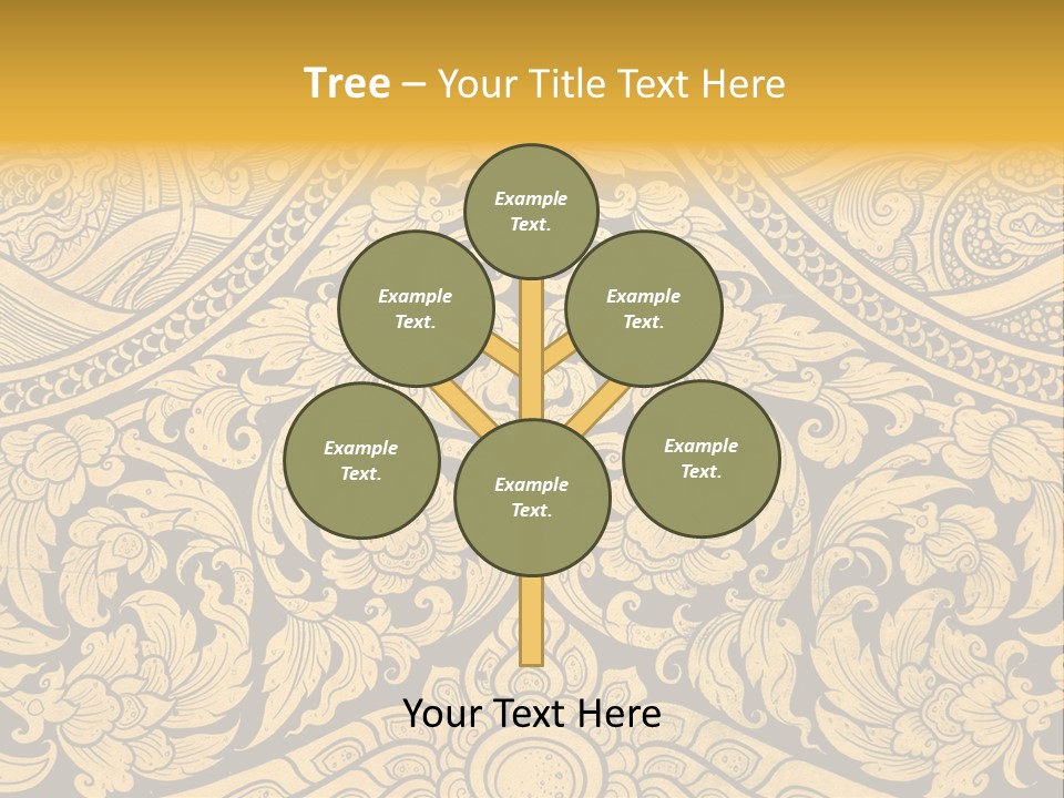 Aged Asia Old PowerPoint Template